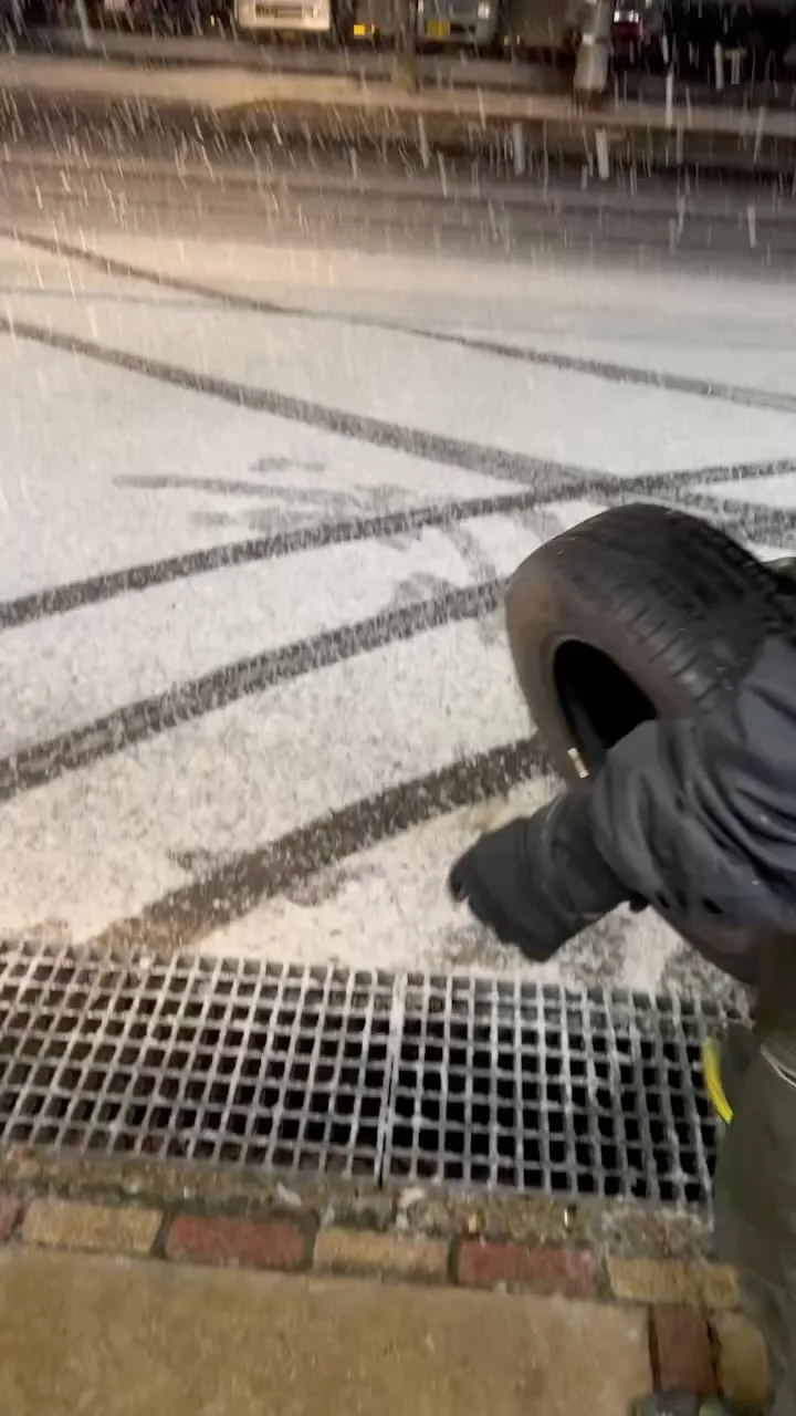 スタッドレスタイヤの凄さ‼️